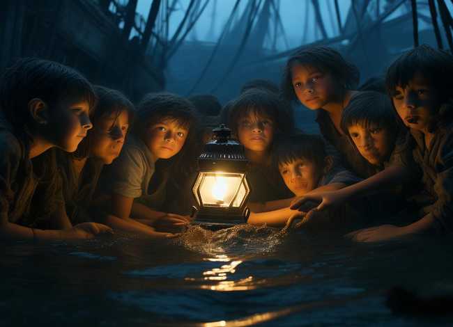 沉船的儿童讲故事 - 沉船的故事等相关视频