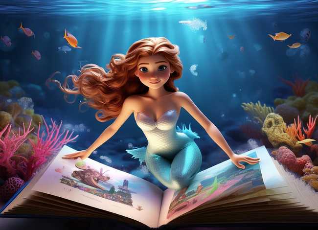 儿童故事美人鱼故事书 美人鱼少儿故事