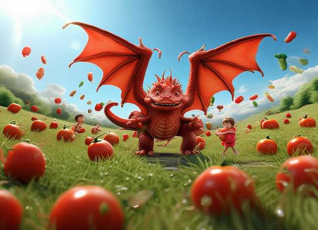 儿童故事番茄龙的故事免费听（关于番茄的歌儿童歌）