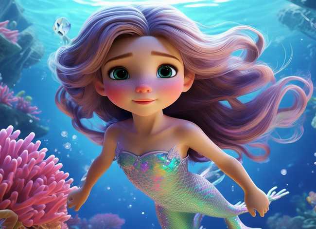 美人鱼儿童故事 - 少儿美人鱼故事