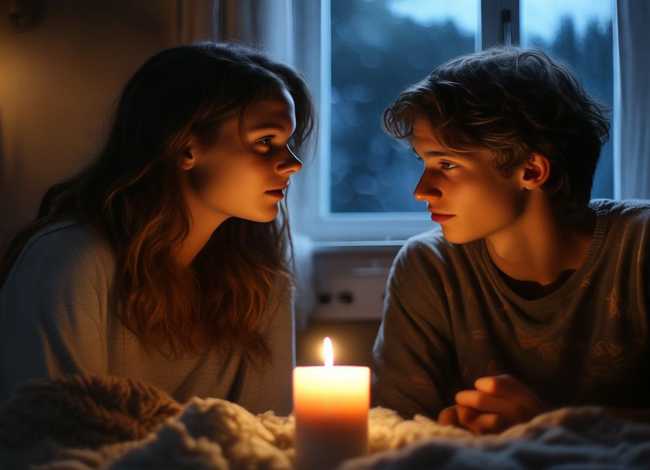 情侣之间睡前故事，情侣之间睡前故事简短