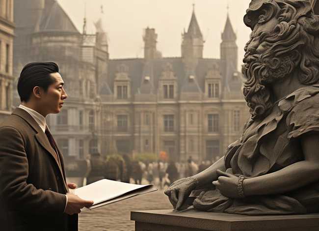 徐悲鸿法国留学的故事；徐悲鸿法国留学的故事视频