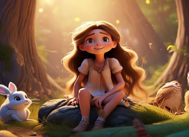 小女孩的故事儿童 - 小女孩的故事视频