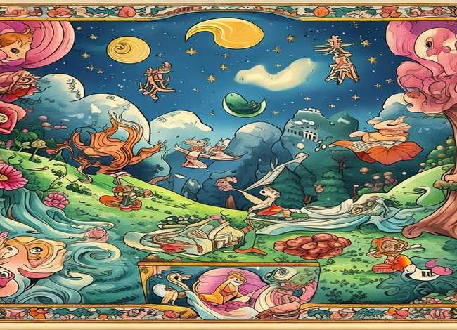 童话故事主题手抄报、童话故事主题手抄报英语