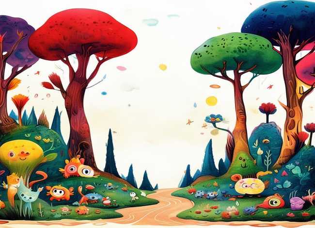 小故事绘画作品；小故事绘画作品图片