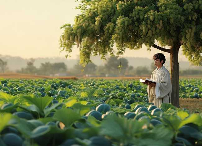 瓜田李下故事带拼音、瓜田李下故事拼音版