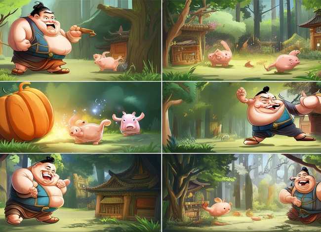 猪八戒的十个故事、猪八戒的十个经典故事