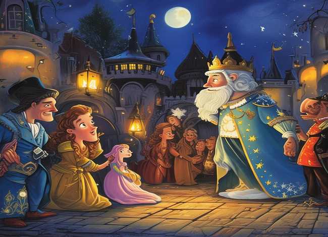 睡前故事国王，睡前故事国王给公主招亲