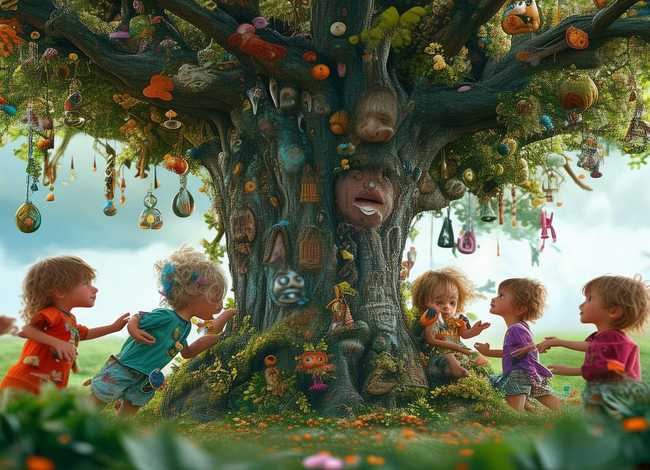 儿童寓言故事绘画图片 - 寓言故事儿童绘画