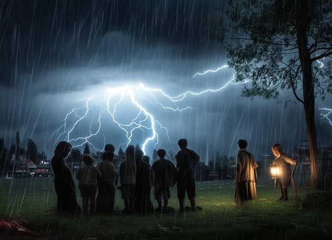 打雷下雨的故事在线听，打雷下雨的故事在线听书