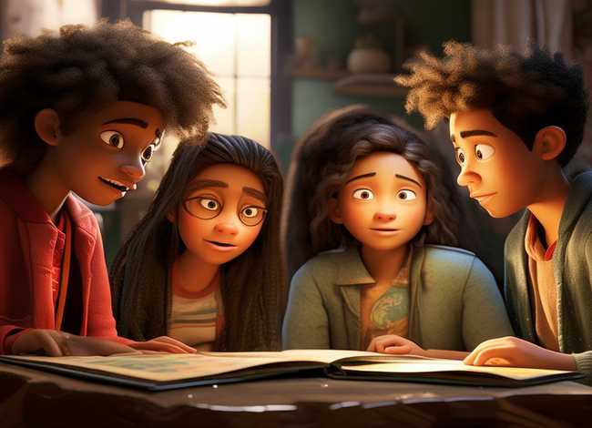 四人小故事简短十句话，四人小故事简短十句话大全