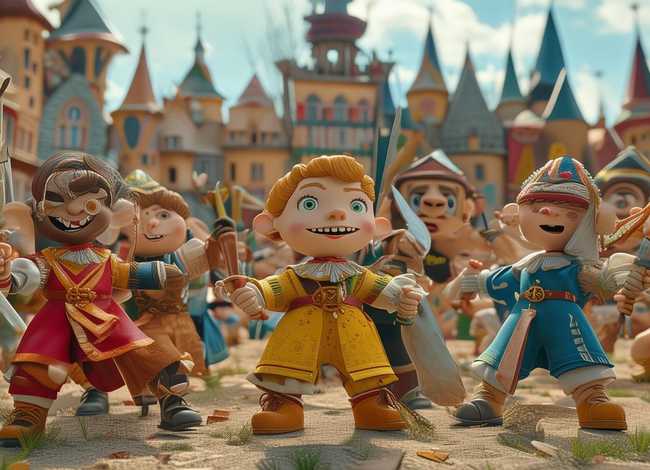 真实儿童历史故事搞笑版视频 - 小儿历史视频故事