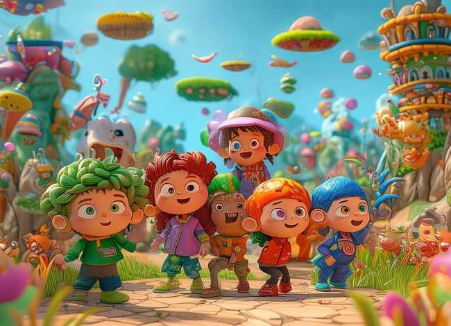 儿童漫画故事连环画、幼儿漫画故事连环画