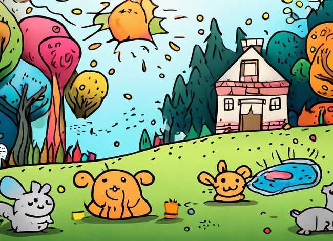 儿童简笔画故事、简笔画幼儿故事