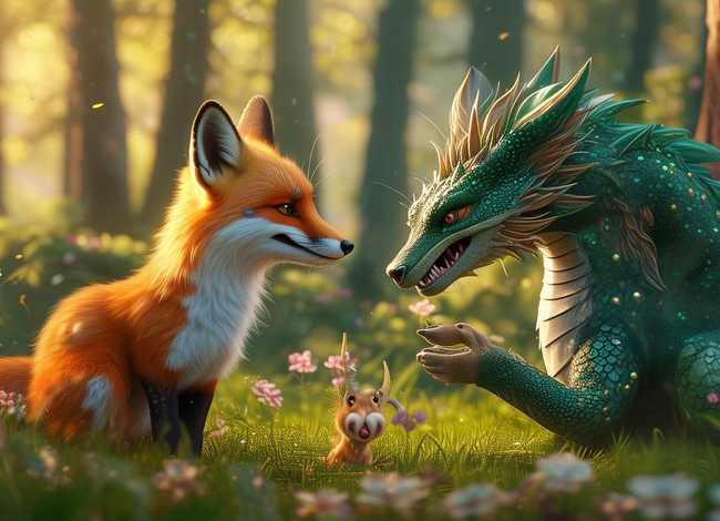 动物童话故事具有相反特点300字；动物反特征童话作文300