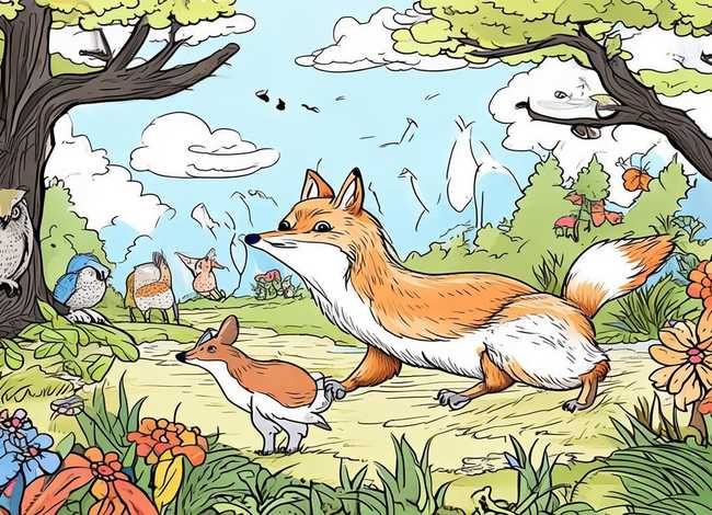 绘本故事动物图片 绘本故事动物图片简笔画