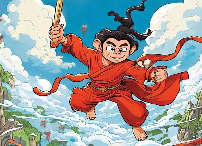 孙悟空故事儿童漫画版 - 孙悟空故事漫画图片