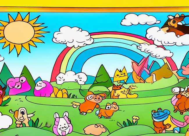 儿童涂色大全简单漂亮，儿童涂色大全简单漂亮图片