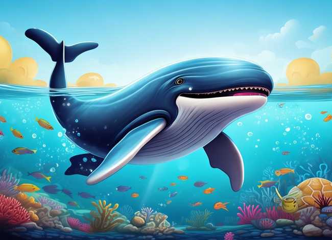 大鲸鱼的儿童故事 大鲸鱼的故事文字版