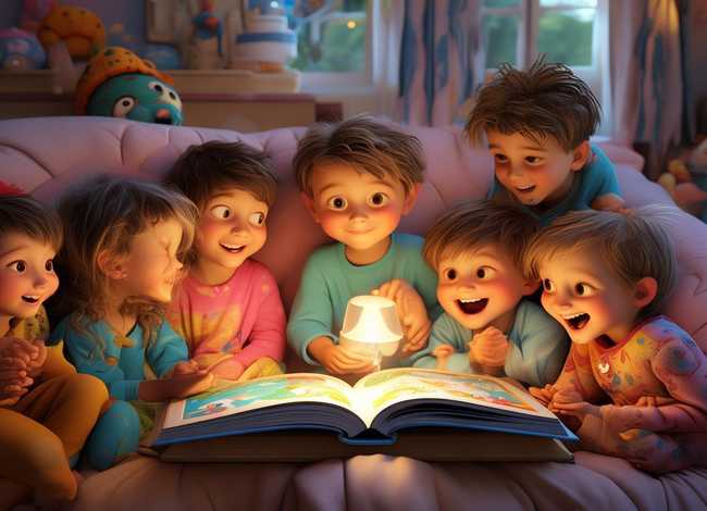 欢快的故事儿童、欢快的睡前小故事