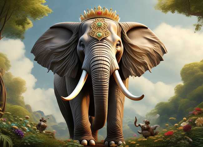 儿童故事骄傲的大象，骄傲的大象的故事