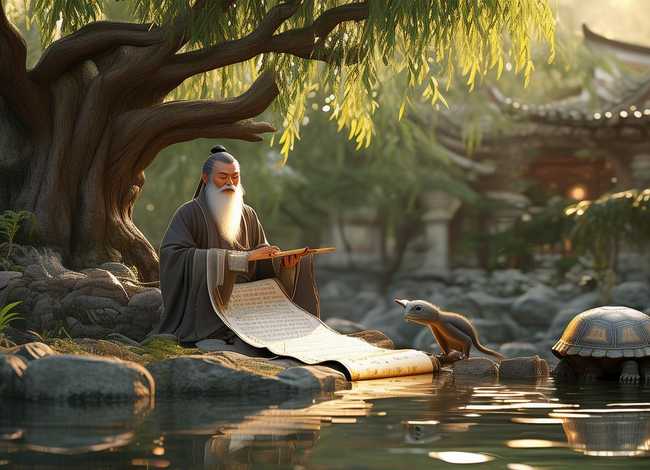 庄子的故事文言文及翻译（庄子的故事文言文及翻译及注释）