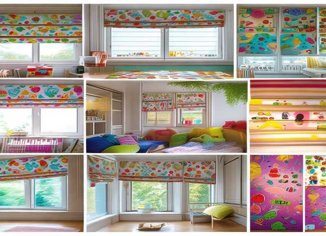 儿童罗马帘图片效果图 - 儿童罗马帘图片效果图大全