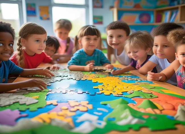 拼图绘本故事 - 拼图故事绘本教案