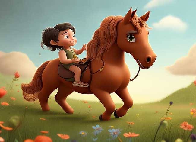儿童故事马的故事（关于马的幼儿故事简短）