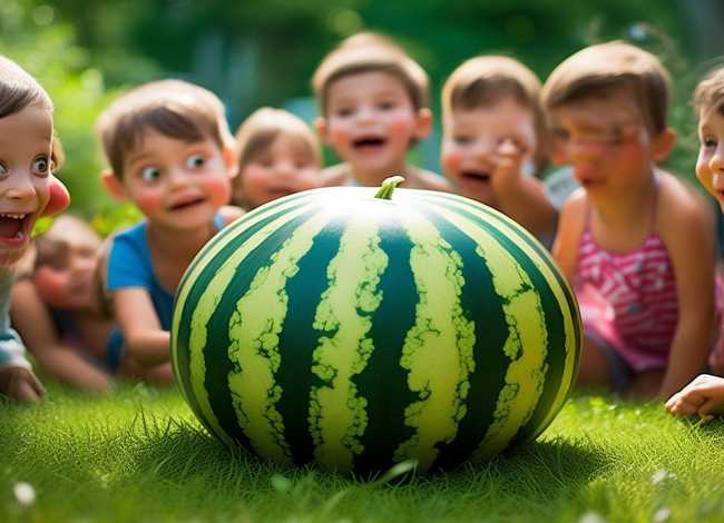 关于大西瓜的儿童故事；关于西瓜的幼儿小故事