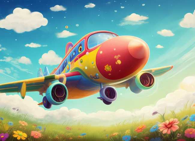 儿童飞机故事书（飞机故事幼儿睡前故事文字）