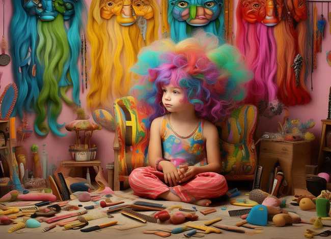 儿童关于头发的故事；关于头发的故事幼儿