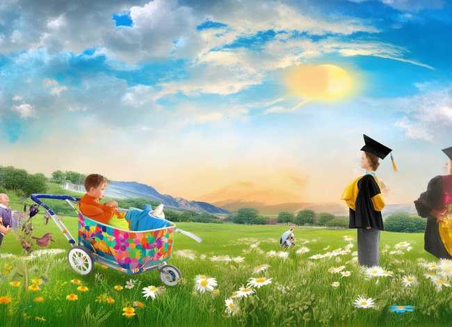 成长的故事画一幅画，成长的故事画一幅画图片