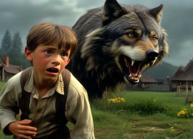 故事狼来了儿童、少儿故事狼来了的故事