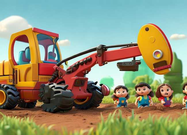 挖土机幼儿故事,挖土机故事适合幼儿园小孩讲 挖土机幼儿故事,挖土机故事适合幼儿园小孩讲