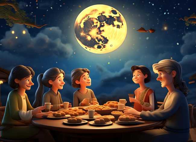 中秋节传说小故事50字，中秋节的传说小故事50字
