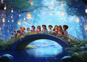 仙境之桥儿童故事；仙境之桥故事