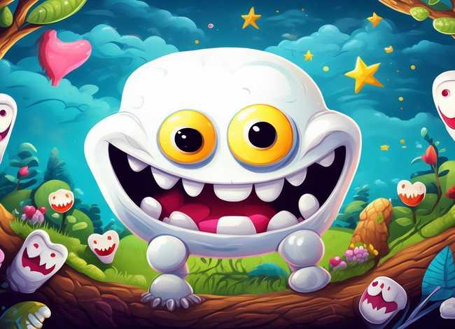 牙齿故事绘本图片、牙齿的故事绘本分析