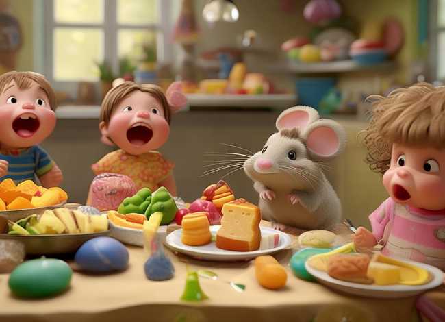 老鼠美食幼儿故事；老鼠美食幼儿故事大全