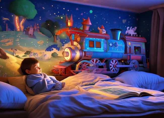 火车的故事儿童睡前，关于火车的睡前小故事