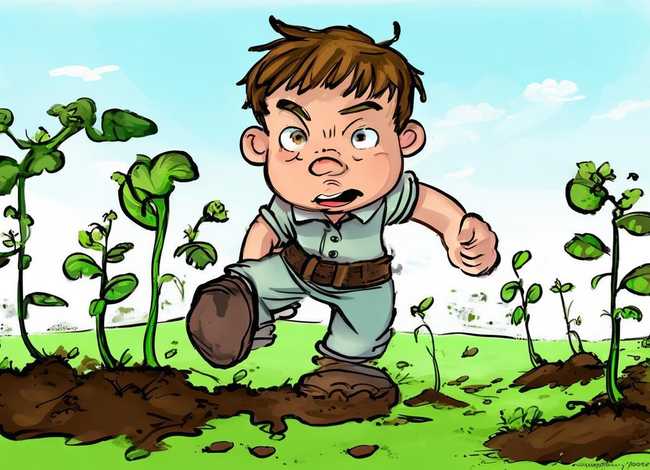 拔苗助长英语故事,拔苗助长英语故事图片 拔苗助长英语故事,拔苗助长英语故事图片
