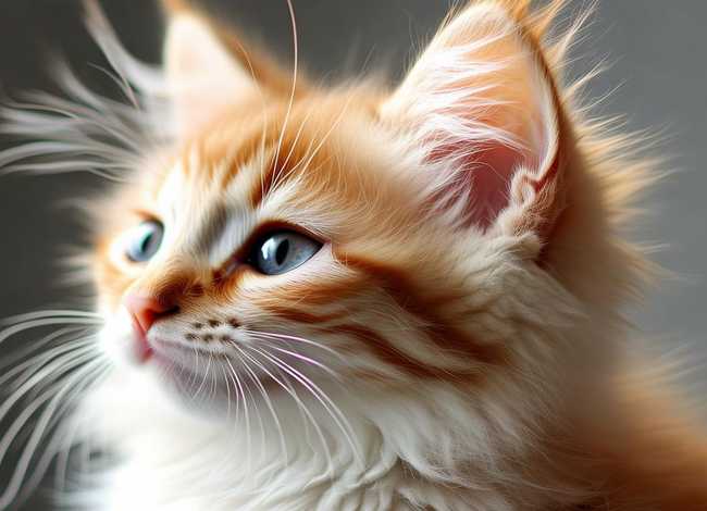 小猫的耳朵、小猫的耳朵是什么形状的