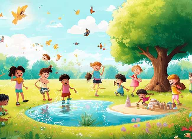 夏天的故事儿童读物、夏天的故事幼儿