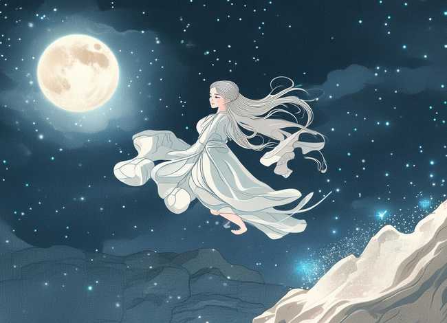 神话故事嫦娥奔月怎么画简单漂亮 神话故事嫦娥奔月怎么画简单漂亮图片