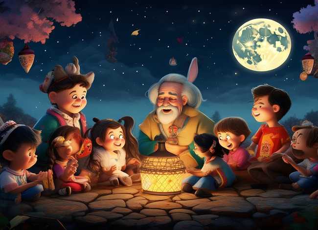 中秋故事传说儿童；少儿中秋故事传说