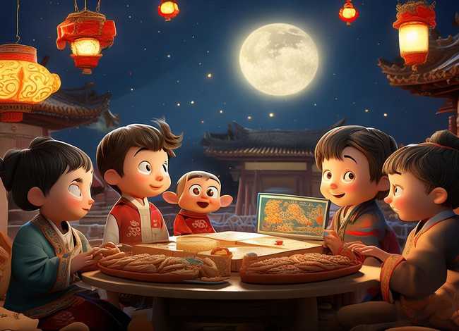 儿童中秋故事绘本、幼儿中秋故事绘本