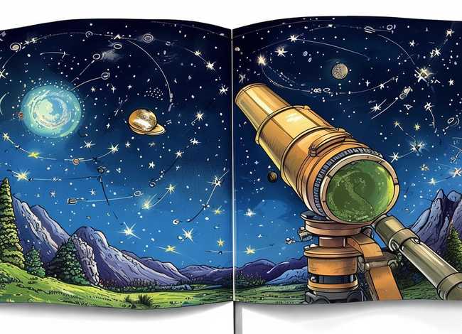 天文望远镜绘本 - 天文望远镜绘本推荐