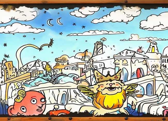 儿童画古希腊神话故事的图片 古希腊神话故事简笔画