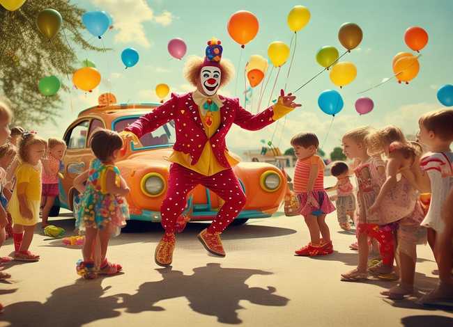 小丑儿童故事内容（小丑绘本故事内容简介）