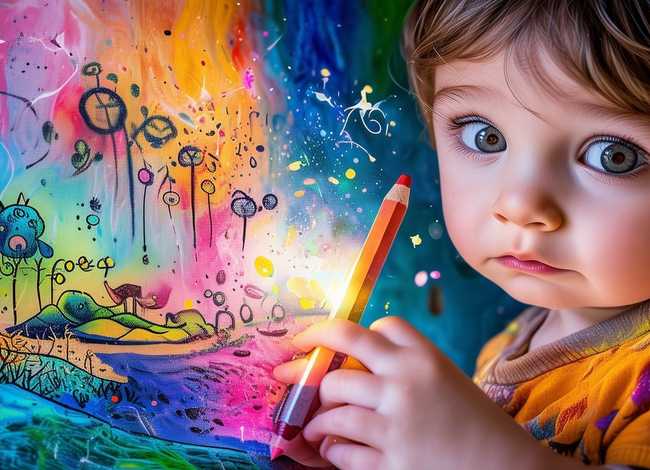 水彩笔故事儿童、我的水彩笔可以一个小故事